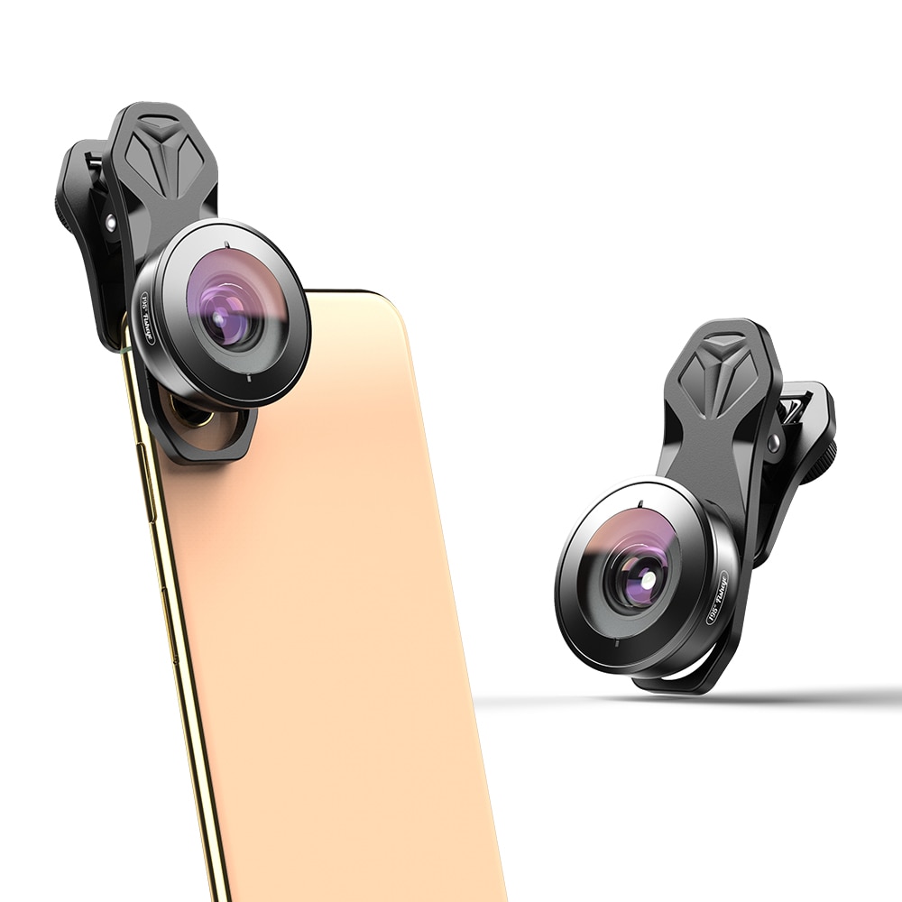 Ống kính Apexel hd 195 độ fisheye thích hợp cho điện thoại iphone Xiaomi Samsung Huawei
