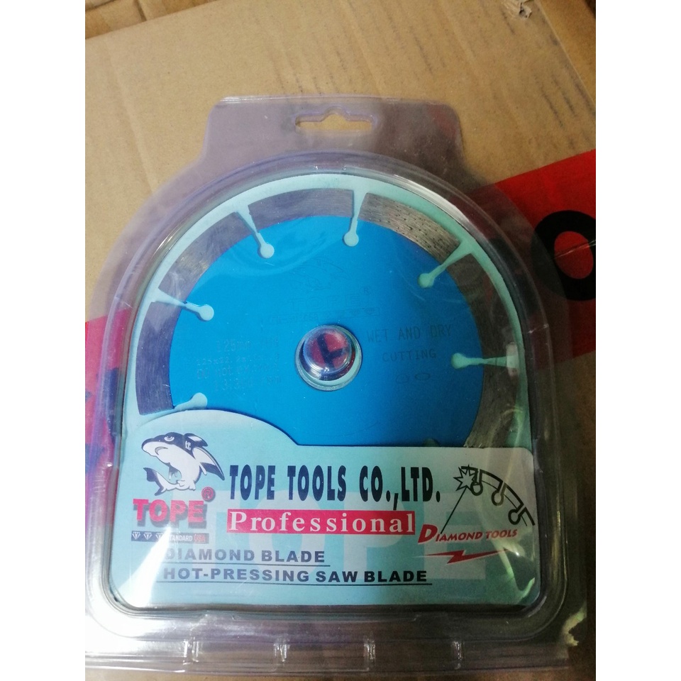 Lưỡi cắt bê tông, tường TOP/TOPE 125mm