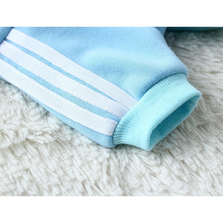 Áo hoodie màu trơn dễ thương cho chó mèo cưng