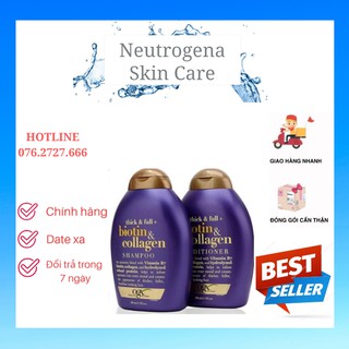 [Bán Cặp & Lẻ] Dầu Gội/Xả Biotin & Collagen OGX