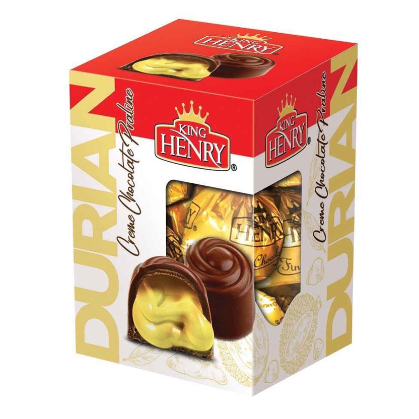 Kẹo Socola Nhân Sầu Riêng King Henry 125g