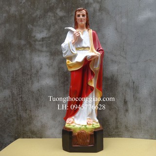 Tượng Thánh Gioan Tông Đồ 60cm (Thánh Gioan Thánh Sử)