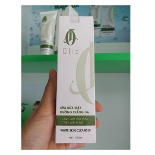 SỮA RỬA MẶT TRẮNG DA OLIC - HẾT NHỜN -TẾ BÀO CHẾT