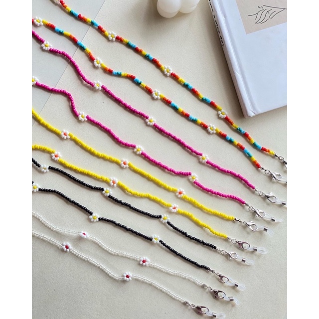 Dây đeo khẩu trang charm cườm