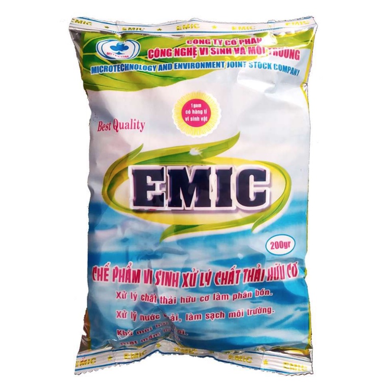 Men Vi Sinh, chế phẩm sinh học EMIC gói 200g