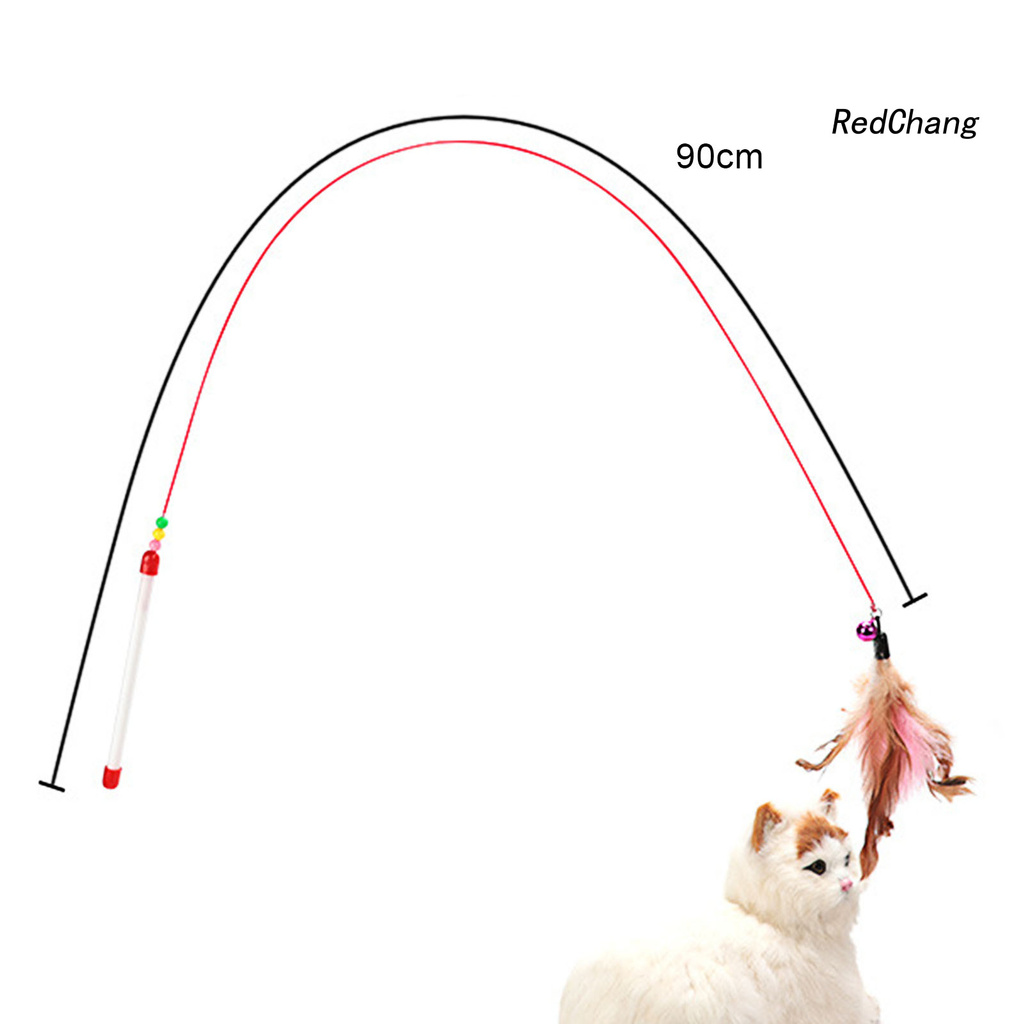Gậy đồ chơi gắn lông vũ dành cho mèo