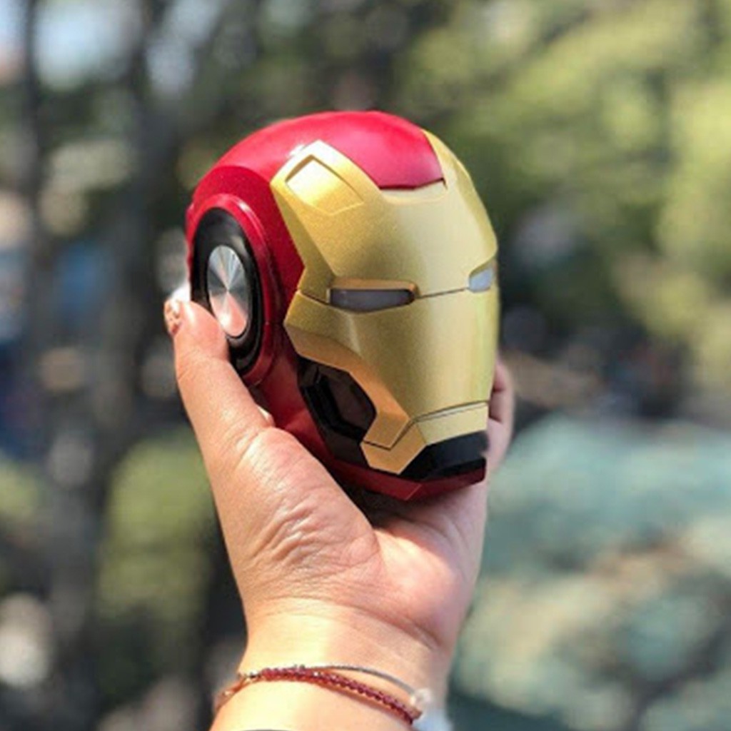 Loa bluetooth Iron man [ FREESHIP] loa bluetooth siêu anh hùng siêu bass