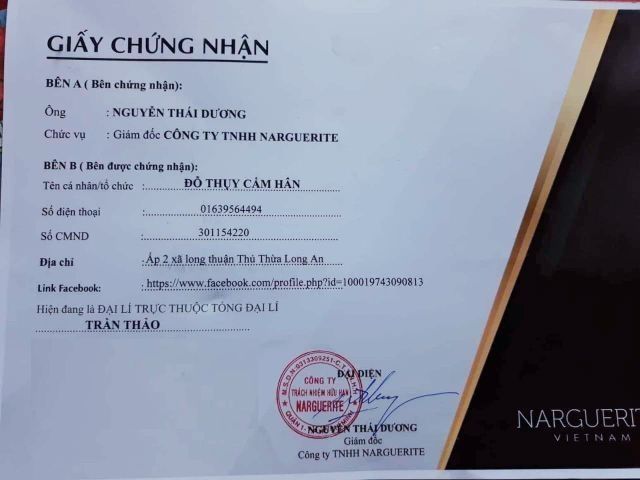 SERUM ỐC SÊN PERFECT CARE NARGUERITE