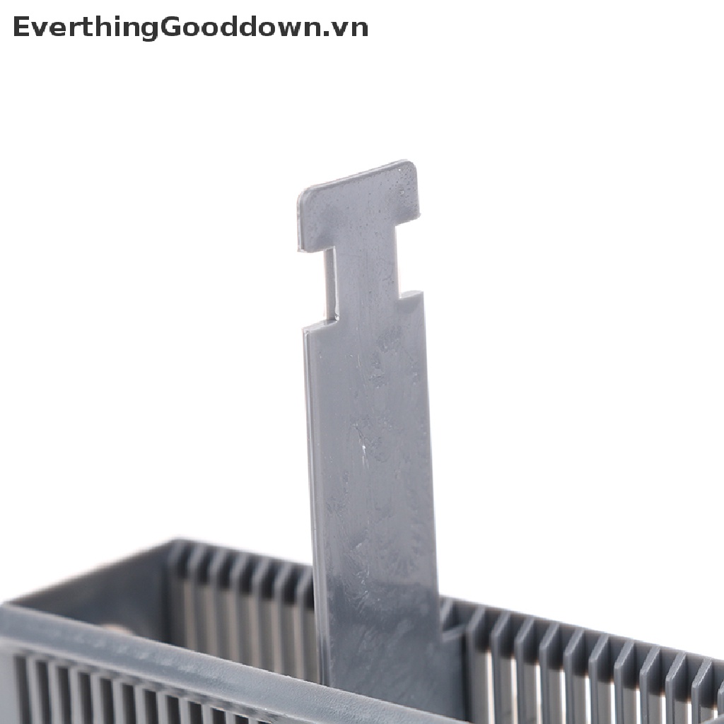 Everthinggooddown Giá Đỡ Lọ Thủy Tinh 24 Ngăn Có Rãnh Trượt Bằng Chất Liệu Inox Dùng Trong Kính Hiển Vi