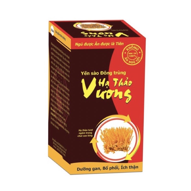 ( Mua 5 Tặng1 ) Hạ Thảo Vương - Sự Lựa Chọn Hoàn Hảo Dành Cho Người Kém Ăn, Ngủ Người Đang Điều Trị Bệnh, Người Già Yếu