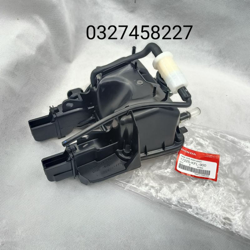 Bộ Pô e lọc gió, bao tử xe WAVE  thái 110 zin chính hãng