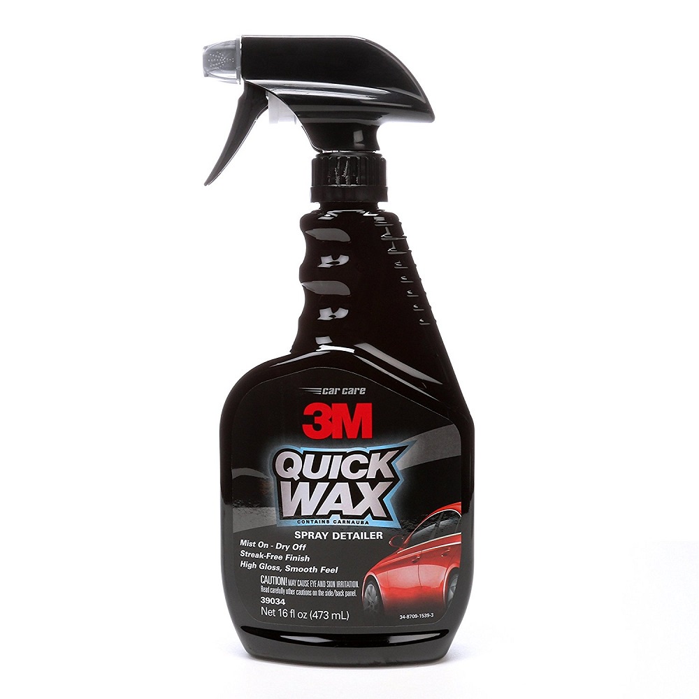 3M Quick Wax – Chai xịt đánh bóng nhanh sơn xe 473ml