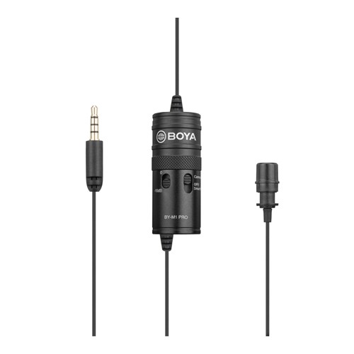 Mic ghi âm cài áo Boya BY- M1 PRO xử lý tiếng ồn thấp cho điện thoại , máy tính, máy ảnh bảo hành 12 tháng