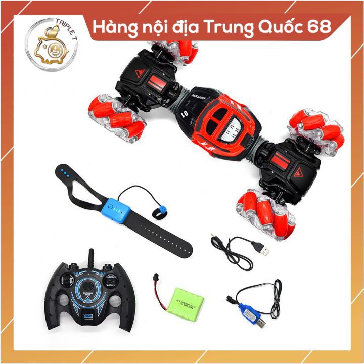 [HÀNG CAO CẤP]_Xe Địa Hình Điều Khiển Từ Xa Bằng Cử Chỉ Tay Và Remote Từ Xa