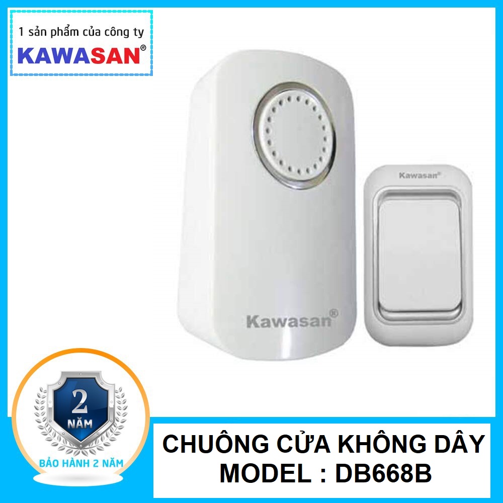 CHUÔNG CỬA KHÔNG DÂY DB668B kawasan