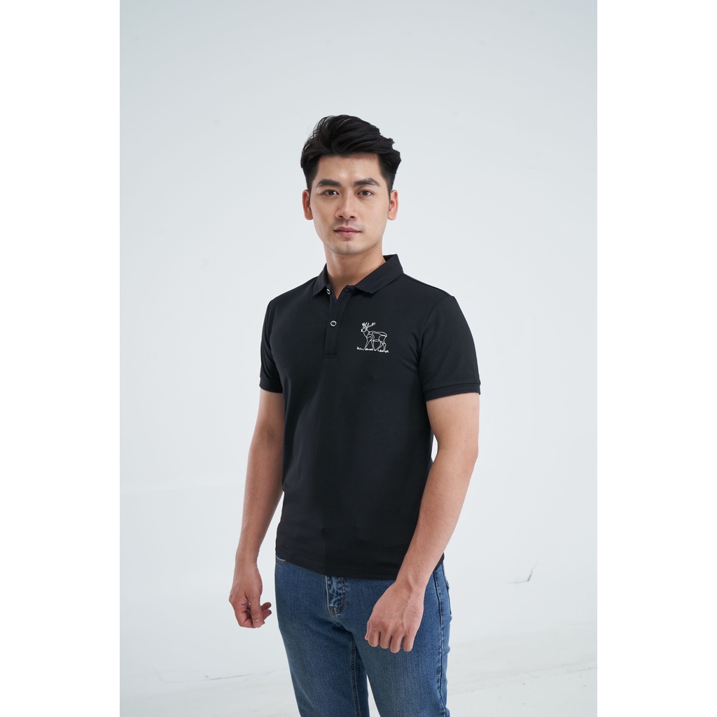 Áo Polo Nam YODY Airmax In Ngực, Áo Thun Cộc Tay Có Cổ Chính Hãng Co Giãn Lịch Lãm APM4025