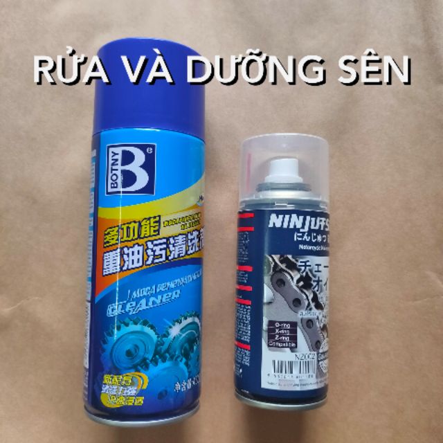 COMBO VỆ SINH VÀ DƯỠNG SÊN DẠNG SÁP (RỬA SÊN BOTNY VÀ DƯỠNG SÊN SAMURAI)