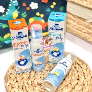 Xịt mũi cá heo Sterimar Pháp 100ml cho bé từ 3m+