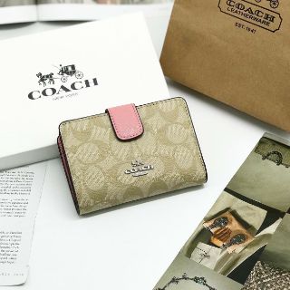 😍VÍ COACH NẮP GÀI MINI CHUẨN HÃNG😍