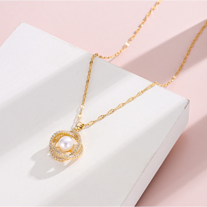 Dây Chuyền Nữ Titan Ko Han Rỉ TT 3727