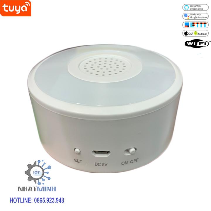 Bộ Báo Động Wifi Tuya, Bộ An Ninh Wifi Tuya Có Cảm Biến Mở Cửa, Cảm Biến Chuyển Động, Chuông Báo, Chuông Cửa, Remote