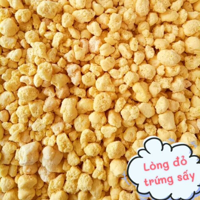 Lòng đỏ trứng sấy cho thú cưng