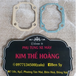 Gioăng nắp đầu quy lát | ron 4 lỗ dầu dream , wave , rs 100 ... cao cấp