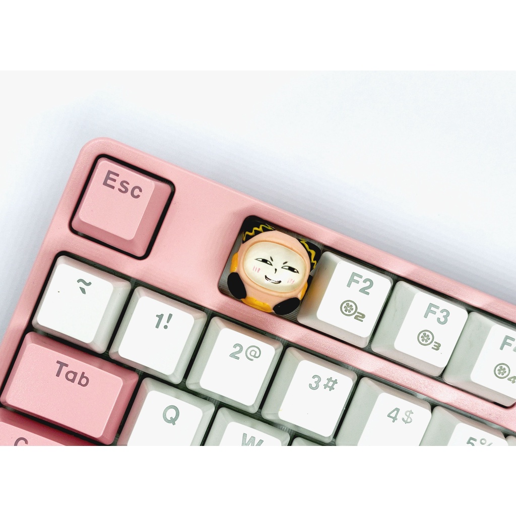 Nút bàn phím cơ mặt cười Anya