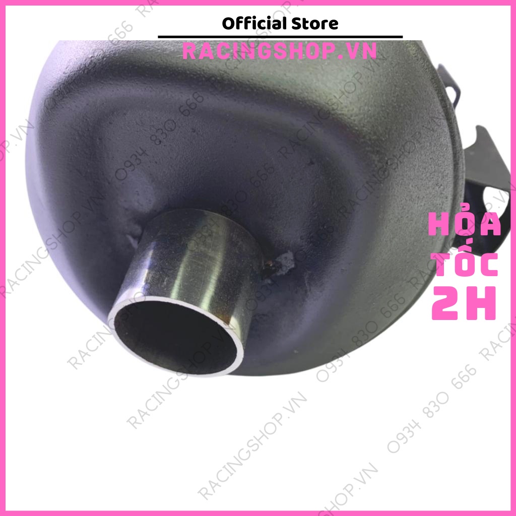 Pô Vario Vision Air Blade ORBP KKPS ,Pô độ xe tay ga PCX SH mode Click125i VNXK  trầm ấm mạnh cổ con sâu RACINGSHOPVN