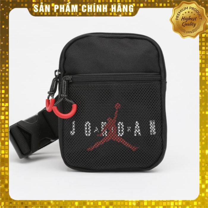 [Chính hãng-FAKE đền gấp 10] Túi Đeo Chéo Nike Jordan DJ5647 010 🔴Giảm 50K Khi Nhập Mã 🔴