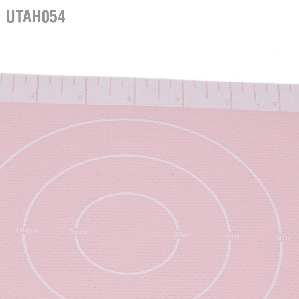 Utah054 Macaron Baking Mat Silicone Anti Sticking Easy Cleaning Safe for Bread Biscuit Macarons