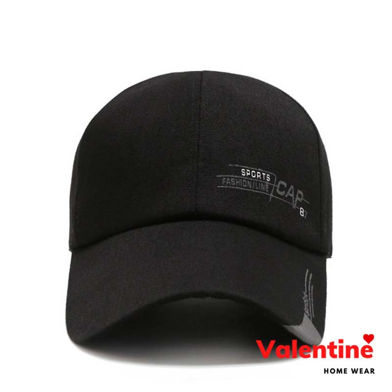 Mũ lưỡi trai nam, nón nam lưỡi trai kiểu basic SPORTS mã VAM0100