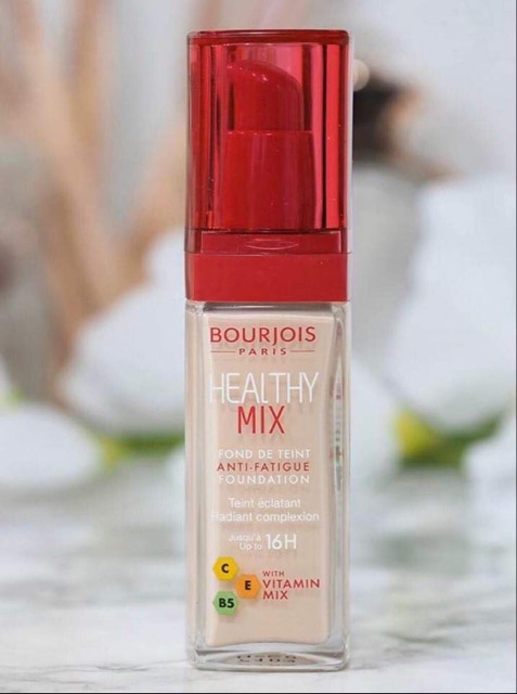 KEM NỀN BOURJOIS HEALTHY MIX FOUNDATION VITAMIN PHÁP( chính hãng)