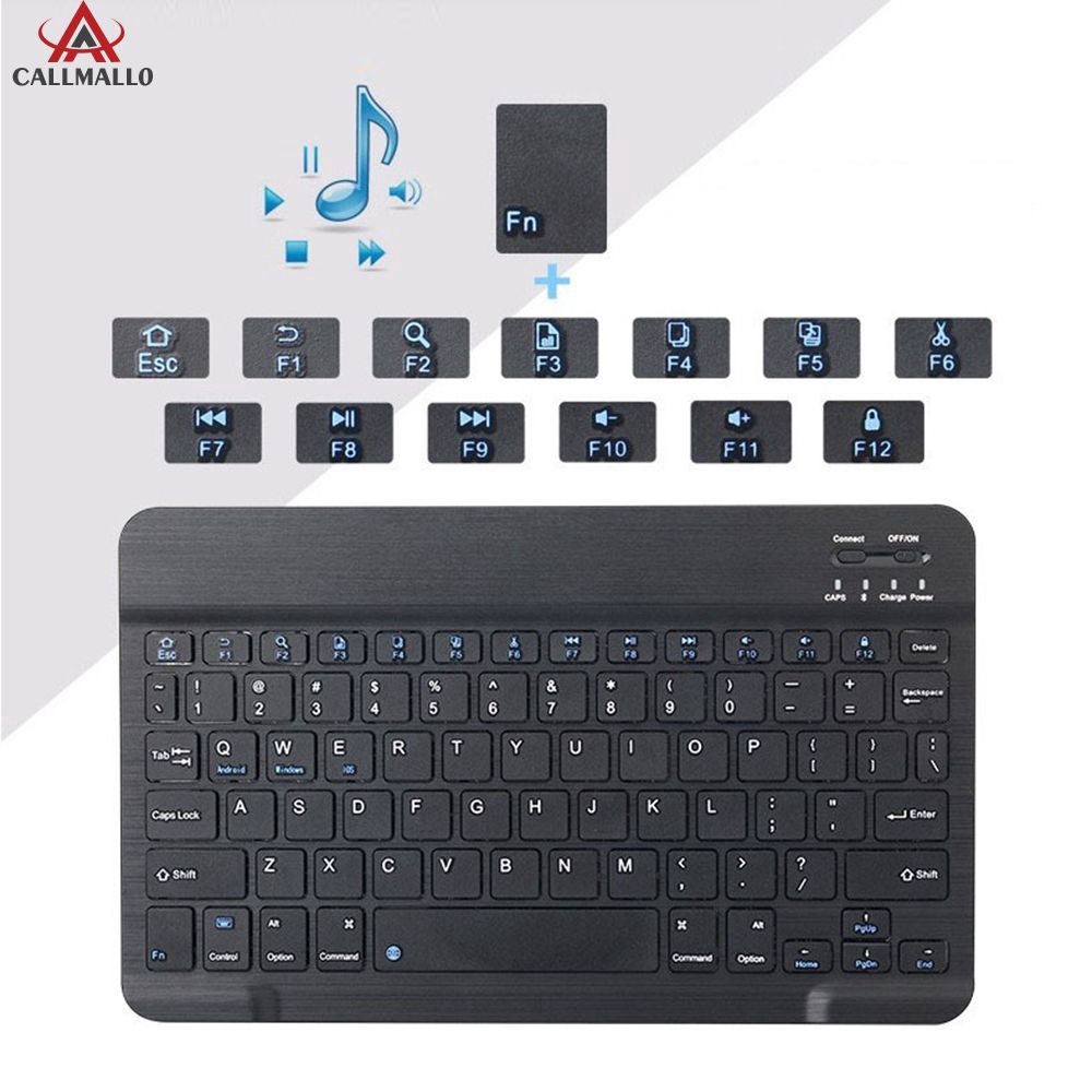 Bàn phím bluetooth không dây cho iOS Android Windows PC iPad Tablet PC