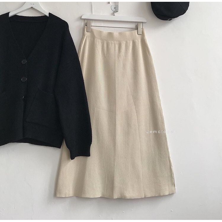 Chân váy len gân YER - 3261  ( Jem Closet ) | BigBuy360 - bigbuy360.vn