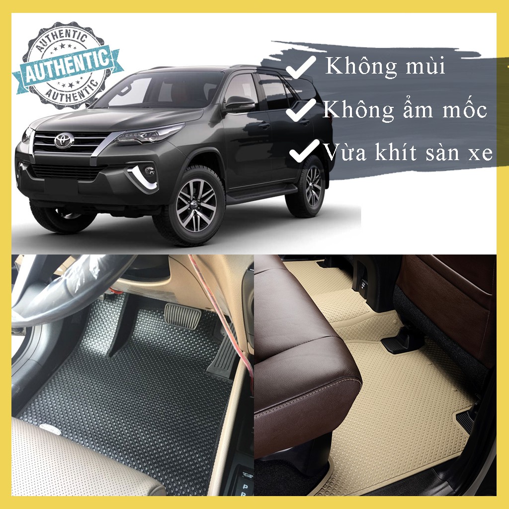 Thảm lót sàn ô tô cao cấp Kata (Backliners) cho Toyota Fortuner | BigBuy360 - bigbuy360.vn