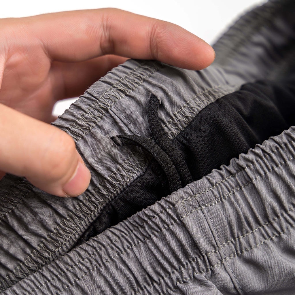 Quần Đùi 2 Lớp Tập Gym Nam KSM Menswear Thiết Kế Xẻ V, Túi Zip Phù Hợp Chạy Bộ, Bơi Lội Q209