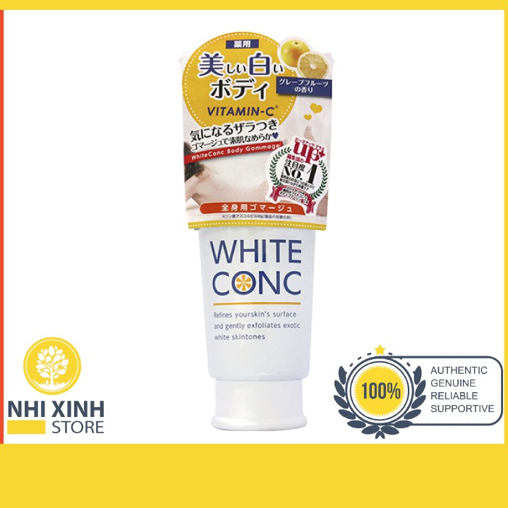 Tẩy Da Chết White Conc Body Gommage 180ML