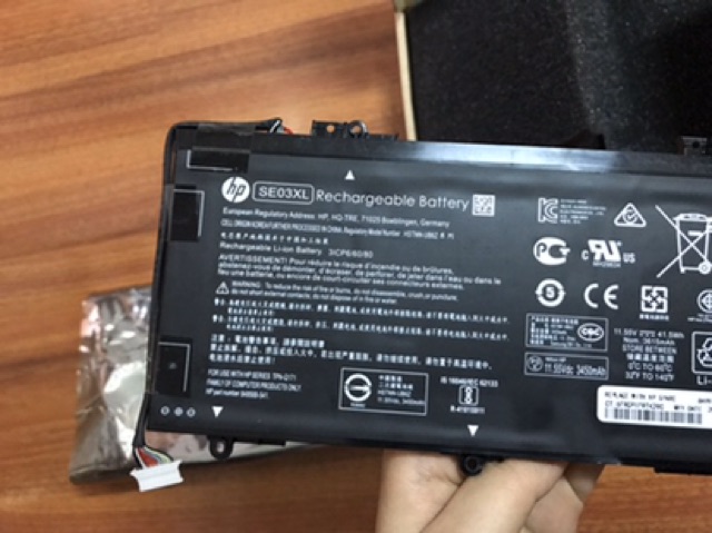 PIN  HP SE03XL, 14-AL, HSTNN-LB7G, HSTNN-UB6Z, TPN-Q171, 849568-421 - BẢO HÀNH ĐỔI MỚI 6 THÁNG