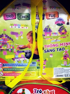 Bộ xếp hình Long Thuỷ FX0806 hàng Việt Nam chất lượng cao vơi 97 Chi tiết
