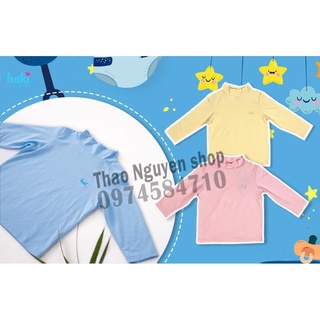 Shop Thảo Nguyên  [] Áo giữ nhiệt sợi tre cao cấp HAKI cho bé- Áo cổ lọ siêu mềm mịn BB008