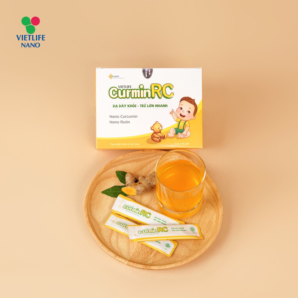 [CHÍNH HÃNG] Vietlife Curmin RC 30 GÓI: Dạ dày khỏe - Trẻ lớn nhanh