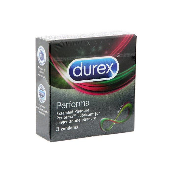 Bao cao su Durex Performa hộp 3 chiếc