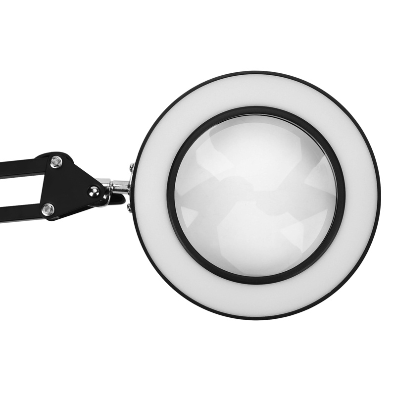Đèn LED Kính Lúp 10 Cấp Độ 3 Chế Độ Và 5 Thấu Kính Tùy Chỉnh Kèm Kẹp Tùy Chỉnh Tiện Dụng Cho Bàn Làm Việc