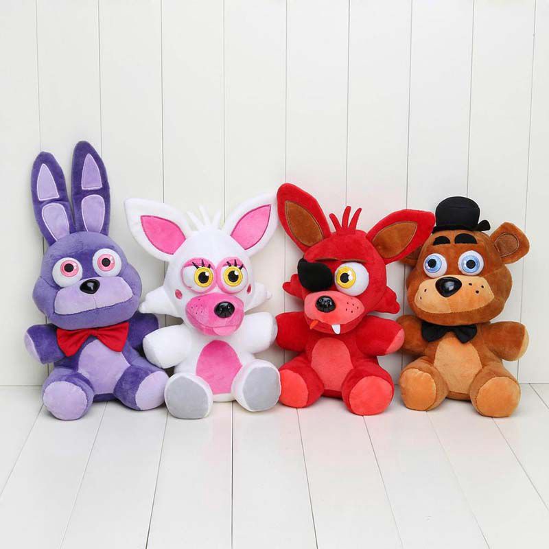 7" FNAF Five Nights At Freddy's Plushie Plush Bear Foxy Kid Birthday Gift Toy