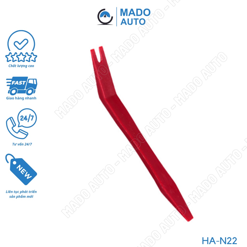 Thanh nạy nhựa cao cấp HAMEI chính hãng cậy chốt nở nhựa nội thất xe ô tô MADO HA-N22