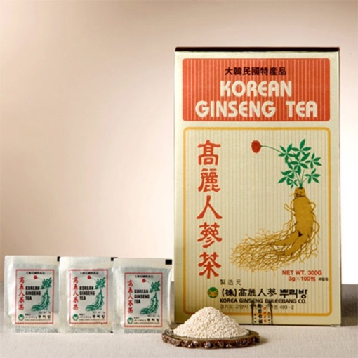 Hộp trà hồng sâm 6 năm tuổi Hàn Quốc 3g x100g gói