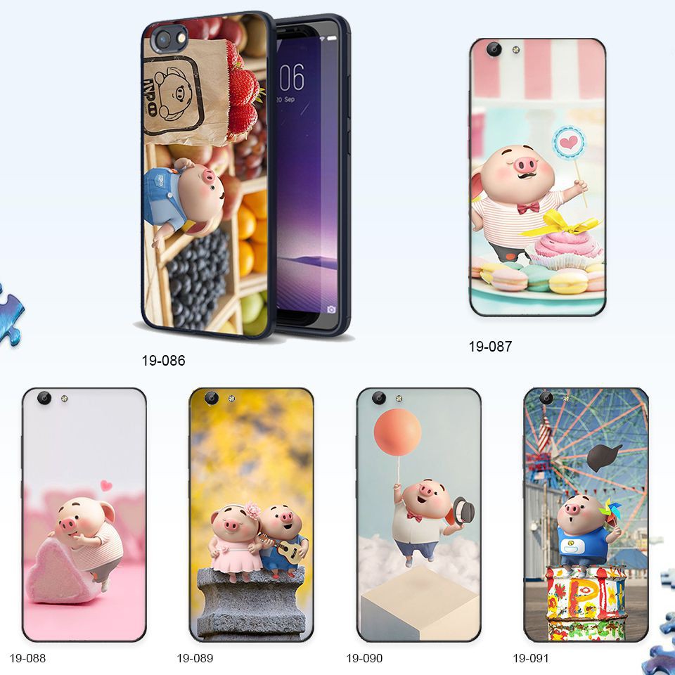 Skin dán Vivo V55, Y67 hình Heo con dễ thương