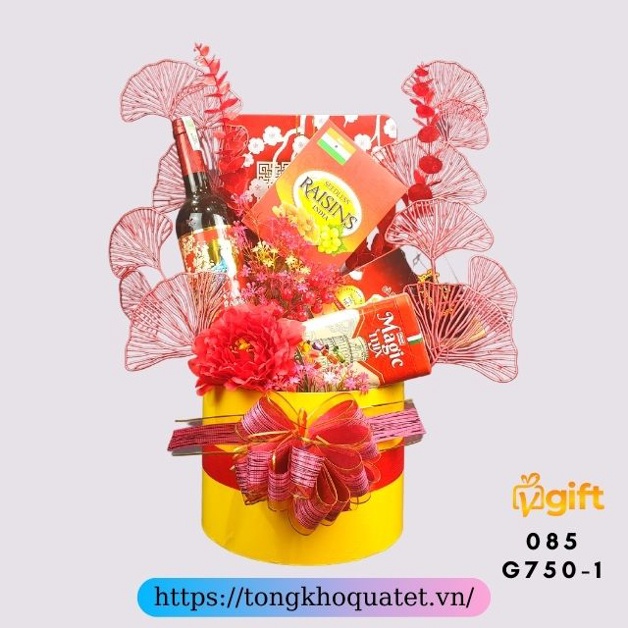 Giỏ Quà Tết 2022 Mẫu Giỏ 750 - 800 ( 6 Giỏ Quà Tết ) | BigBuy360 - bigbuy360.vn