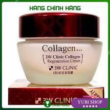 Kem Dưỡng Da 3w Clinic Cream Chính Hãng - Hàn Quốc - Kem Dưỡng Trắng Da 3w Clinic Collagen Whitening Cream - Hot